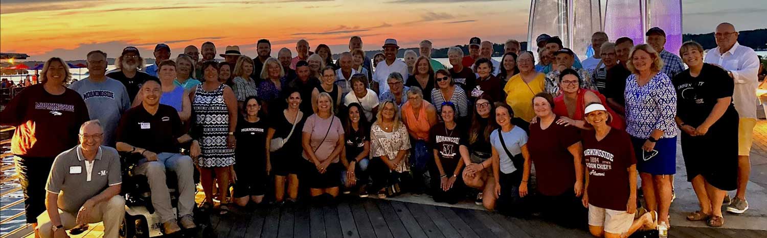 Alumni gathering in Okoboji