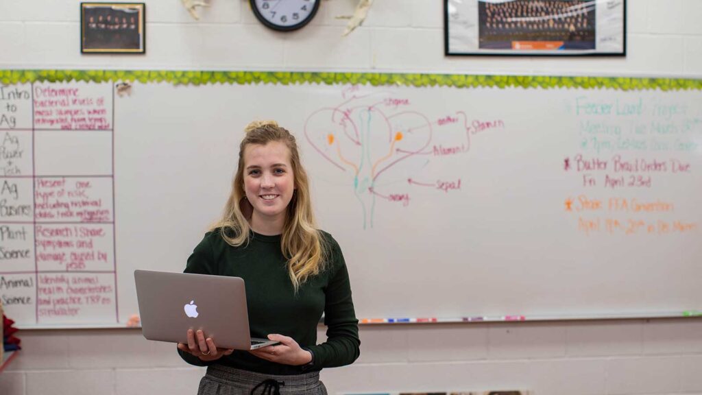 Ag Education Teacher In Classroom