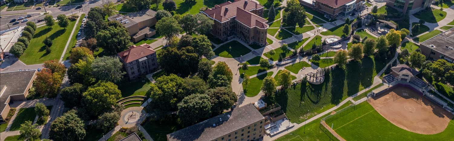 Campus Shot From Drone