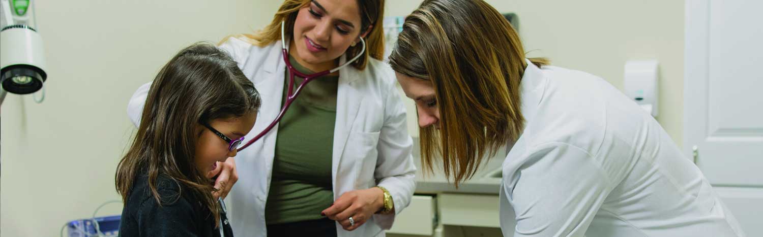 DNP Students With Patient