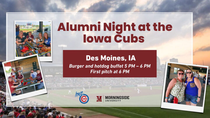 Iowa Cubs Game Alumni Graphic