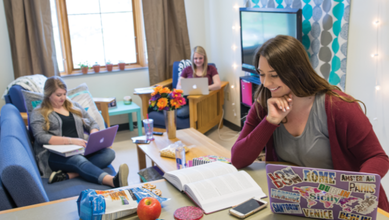 students studying in Lags