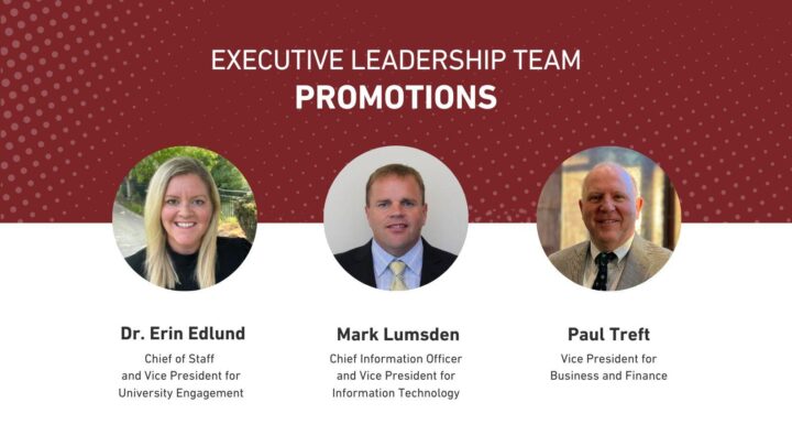 Erin Edlund, Mark Lumsden, Paul Treft Leadership Team