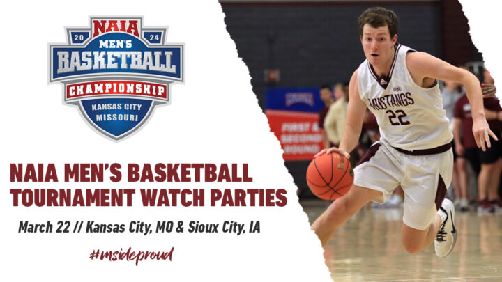 NAIA Men's Basketball tournament graphic