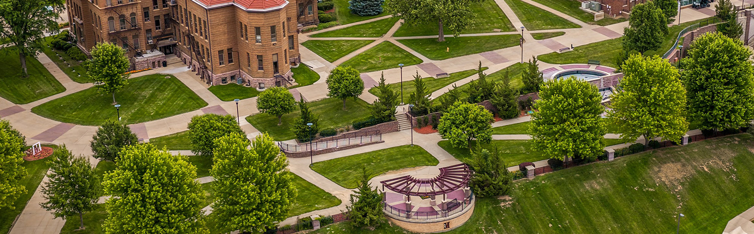 Morningside Univesity drone photo
