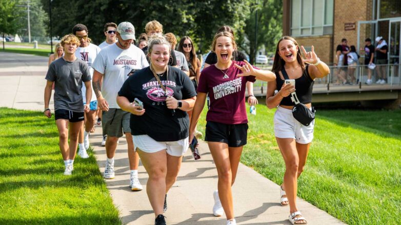 New Students On Campus