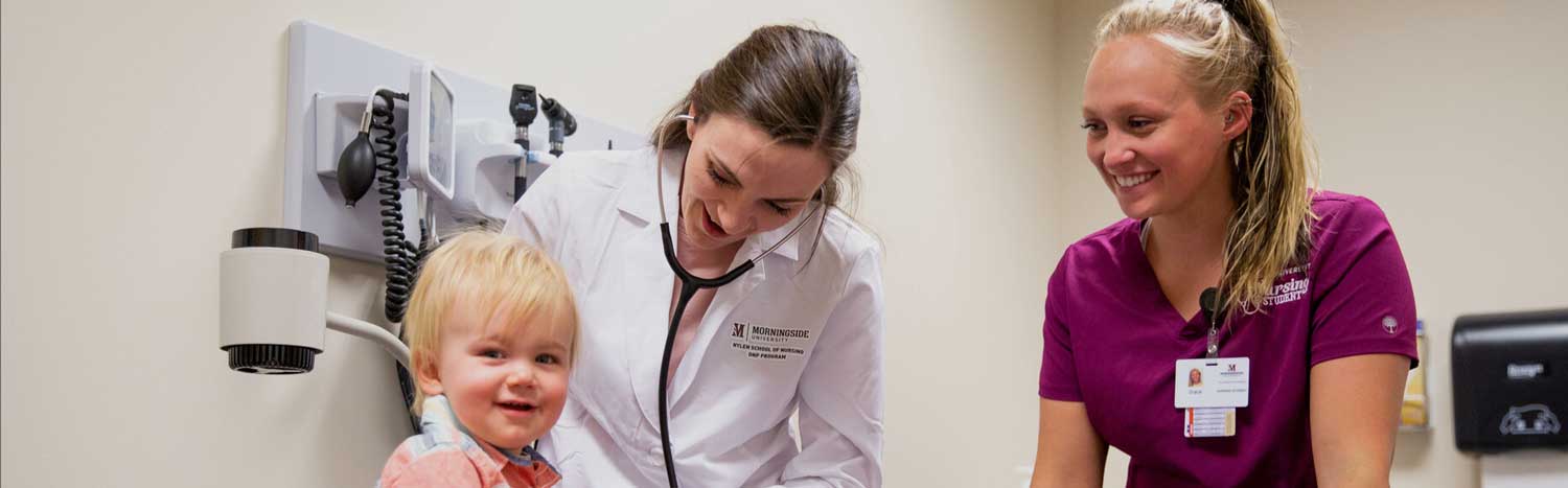 Nursing Student With Patient