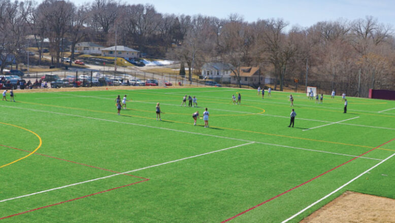 Rosen field on Morningside campus