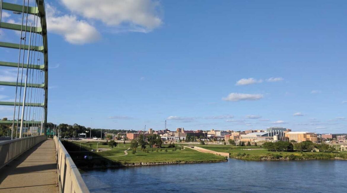 Sioux City skyline