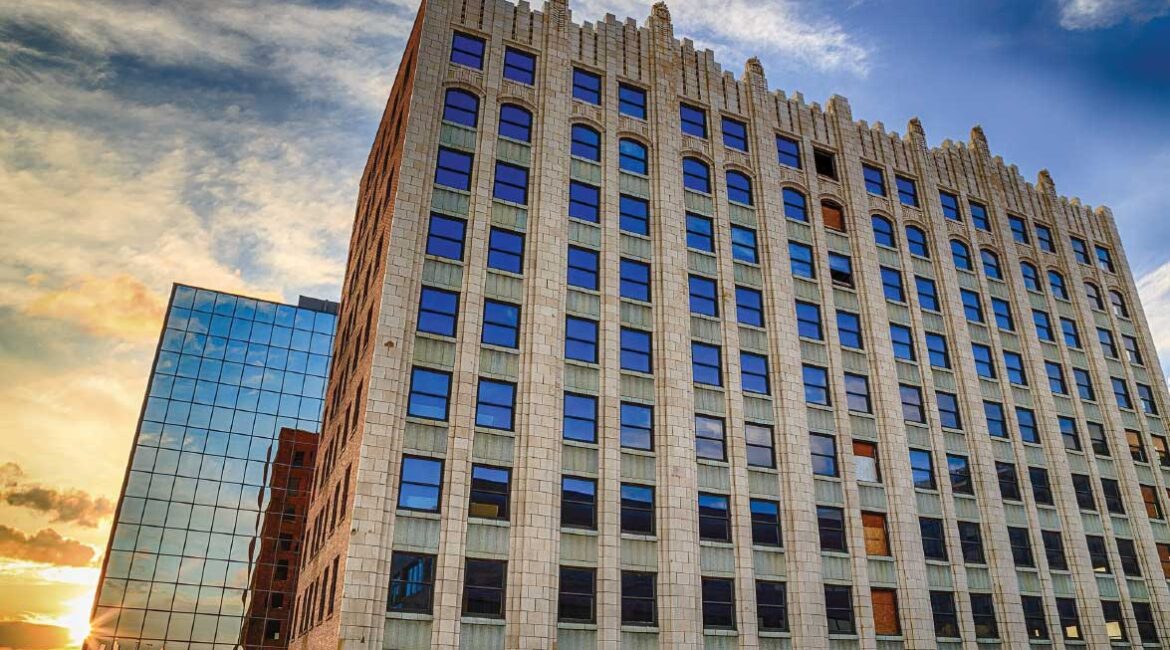 Sioux City downtown building