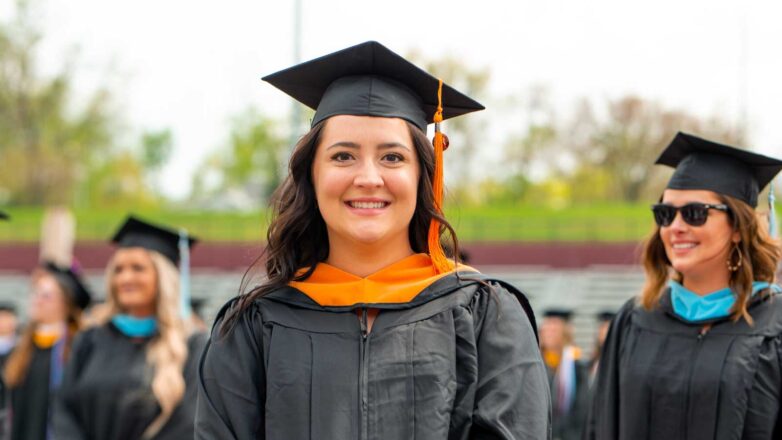 Student At Commencement