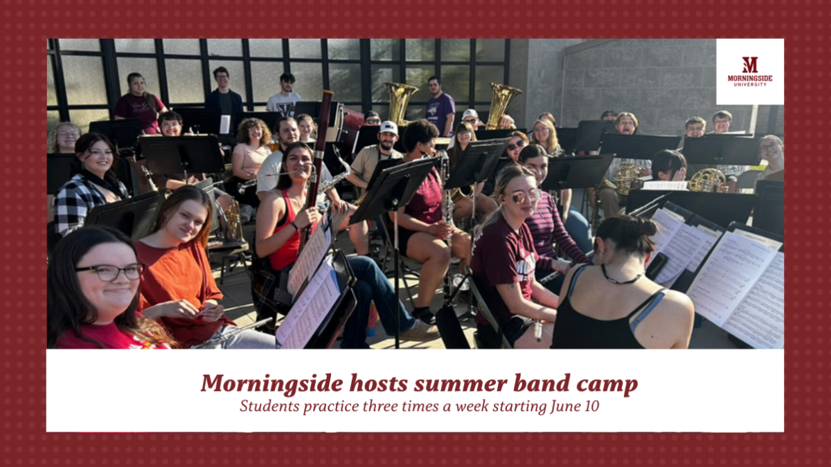 Summer band camp file photo with graphic