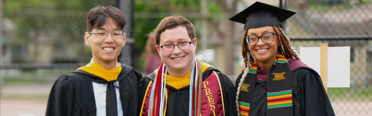 Undergraduate Students At Commencement