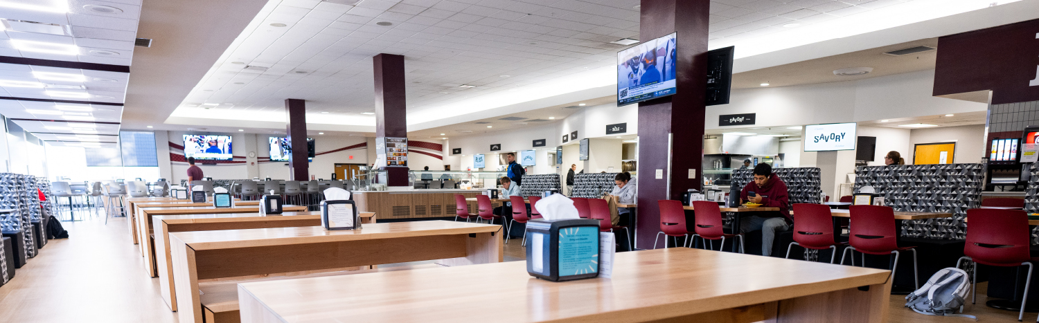 view of the cafeteria at Morningside University