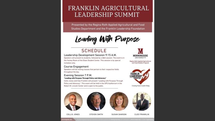 Collis Jones, Steven Smith, Susan Dawson, Cleo Franklin, Franklin Agricultural Leadership Summitt