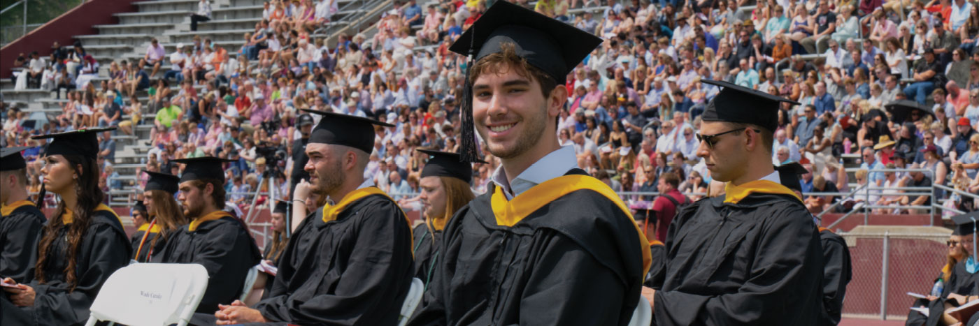 graduate smiling