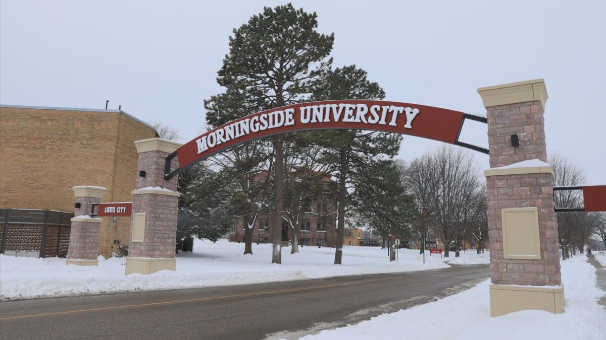 Morningside Arch, Winter, snow